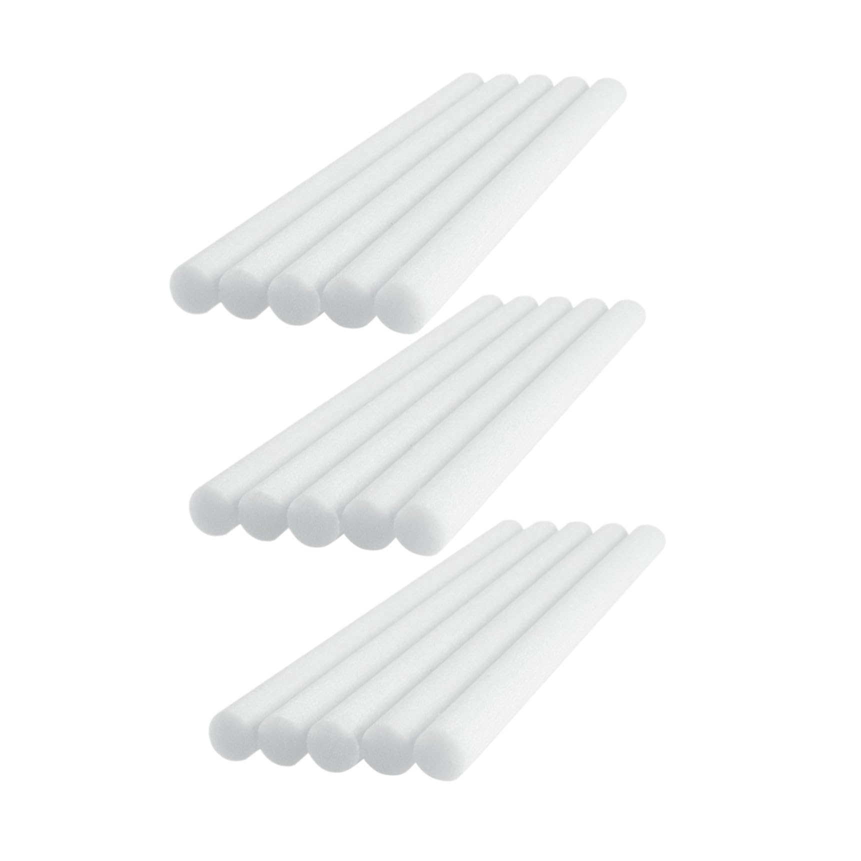 BESPORTBLE Lot de 15 Bâtonnets Diffuseurs Parfumés en Fibres Absorbantes Compatibles Diffuseurs d'Huiles Essentielles pour Aromathérapie et Ambiance Intérieure Coton Naturel Usage Salon
