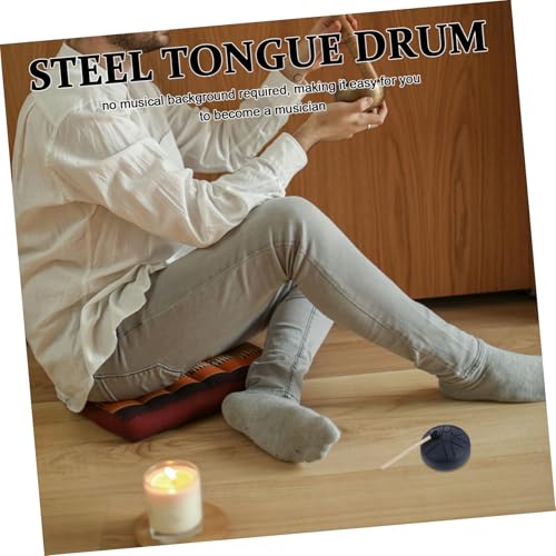 Mini Steel Tongue Drum para Yoga y Meditación miniatura 5