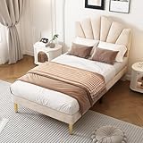 Tête de lit réglable en hauteur : La tête de lit est remplie de mousse haute densité pour un soutien confortable. Elle est également réglable sur deux positions différentes, s’adaptant ainsi aux besoins variés des utilisateurs et aux différentes hauteurs de matelas, offrant une expérience personnalisée.