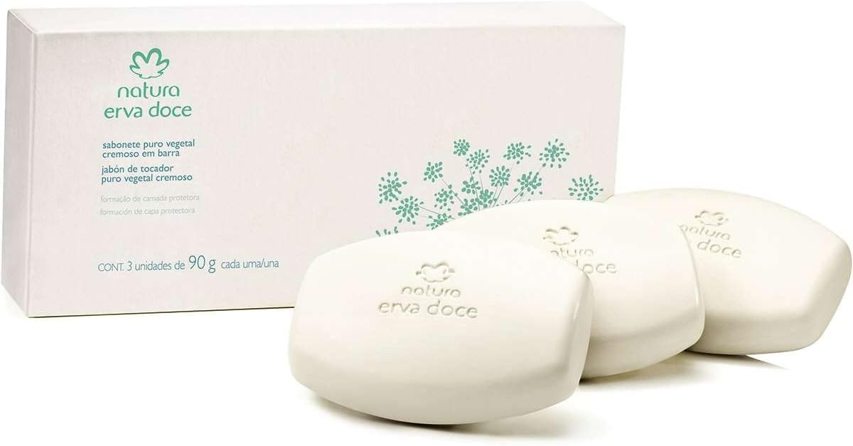 naturaTododia Erva Doce Bar Soap 3x90g