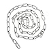 Holibanna Assorted Stainless Chain Metal Pet Leash Industrial Bearing Chain for Outdoor Use