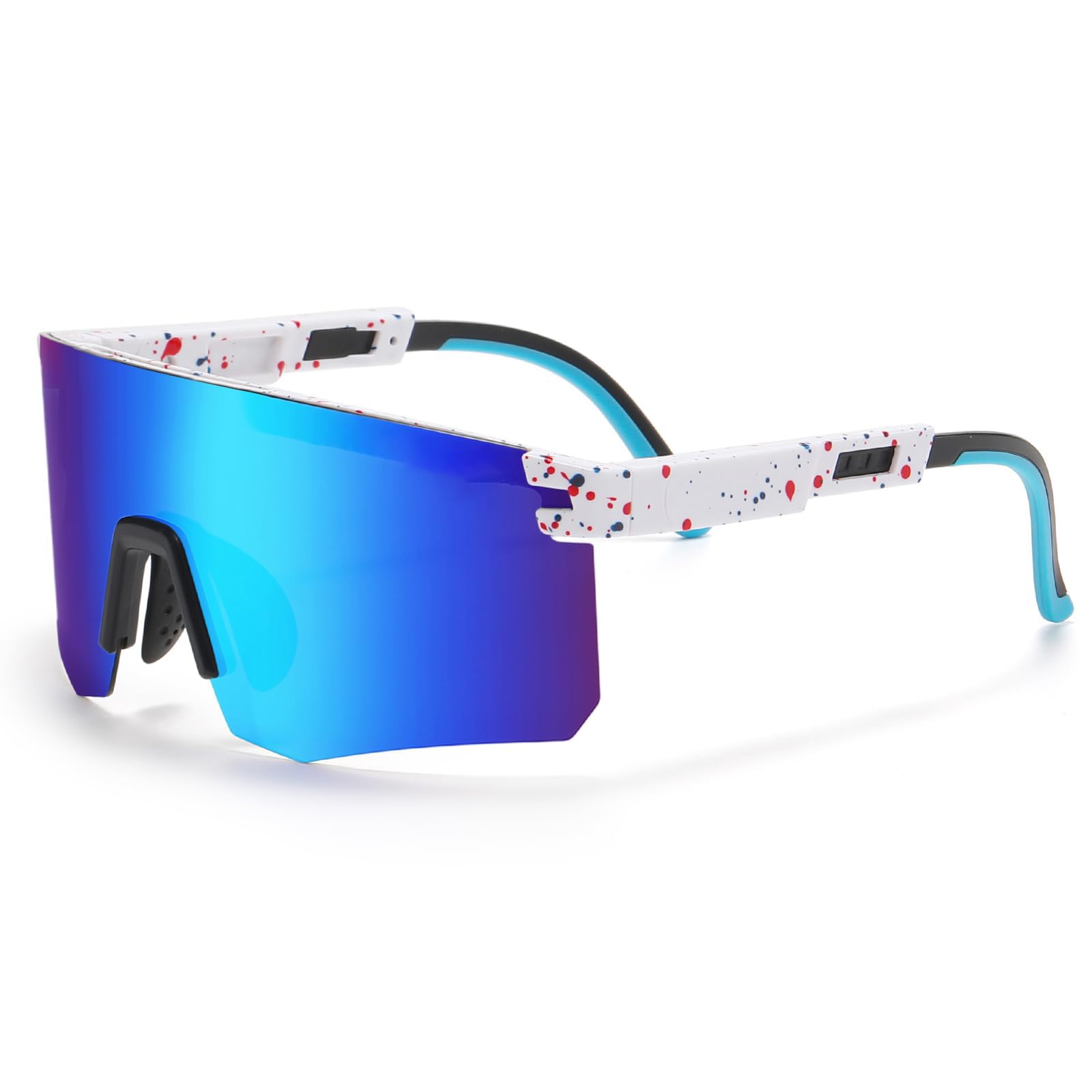 Gafas de sol polarizadas de béisbol de dos tamaños para adultos y jóvenes, niños y niñas, UV400, para hombres y mujeres, gafas deportivas de ciclismo