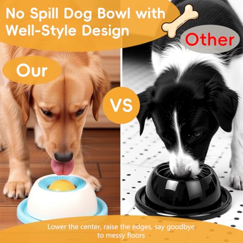 Image of Qpets Lick Mat & Puzzle Feeder for Cats & Dogs - Interactive Toy with Rolling Ball Dispenser, Slow Feeder for Anxiety & Boredom Relief Food-Grade Silicone