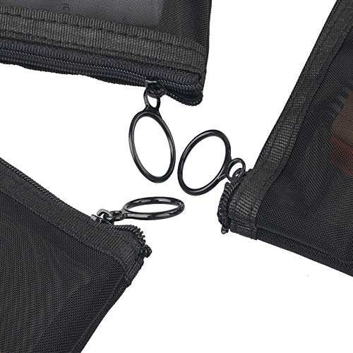 3PCS Small Zipper Bags for Purse, Mini Zippered Pouches for Makeup Cosmetic, Luggage Accessories for Travel - Thumbnail 7