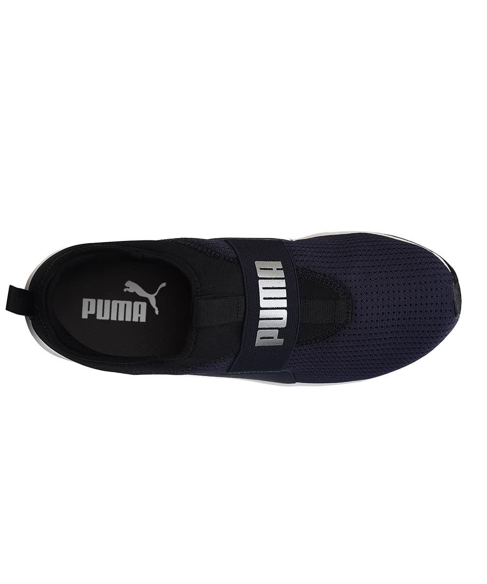 Puma Men Reck Peacoat-Black-Silver Sneaker - 8 UK (37545605) (B09HTGDMG9) Amazon Price History, Amazon Price Tracker