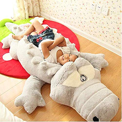 Peluche, cocodrilo grande, suave y cómodo, peluche gigante, la mejor Navidad, regalo...