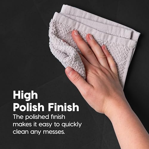 Image of IRIS USA Pee Pad Holder for Dogs and Puppies, Potty Training Tray with Secured Latches, Non-Skid Feet, Leak Protection, Easy Clean Surface, Fits 22 inchx 22 inch Puppy Pads Size or Larger, 2 Pack, Black /Gray