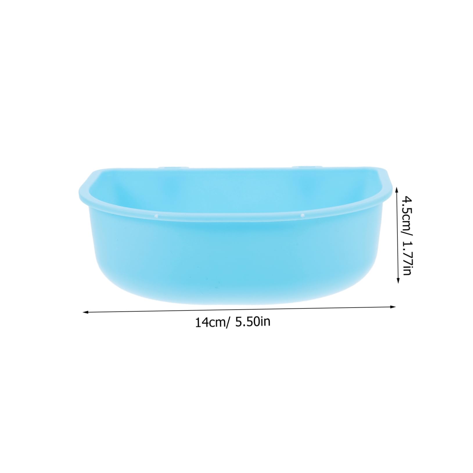 HEMOTON Hanging Pet Food Bowl Durable Plastic Dog Bowl for Comfortable Feeding for Crates and Cages Easy to Clean Stable Design