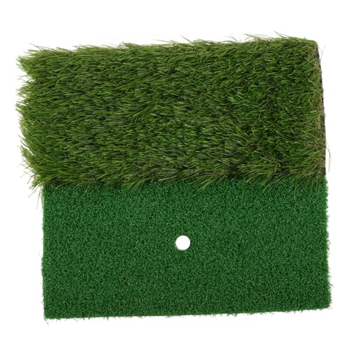 GOOHOCHY Golf Training Mat Color Indoor Golf Practice Turf for Swinging and Chipping Portable Golf Accessory for Home Use