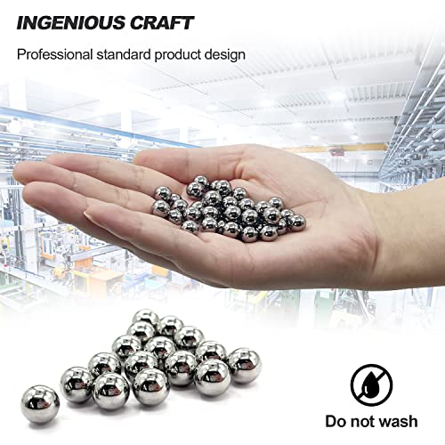 Image of 500 Pcs 0.3 inchinch Steel Ball Bearing 8mm Precision Bearings 5 /16 Inch