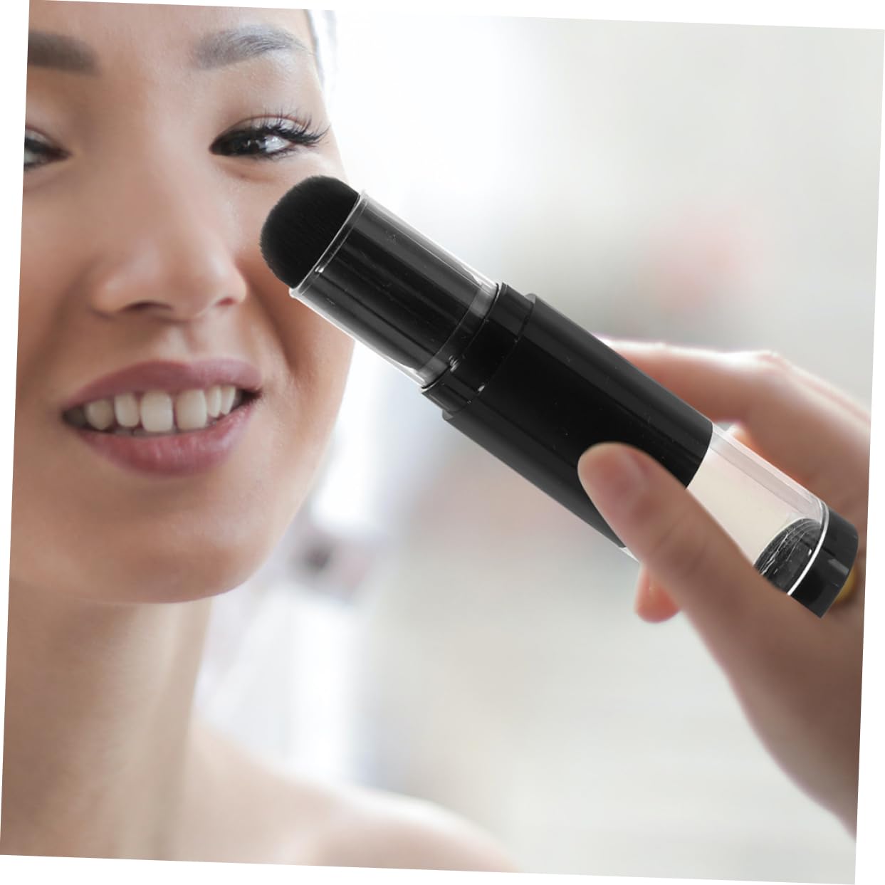 Baluue 10pezzi Con Dispenser e Blush Portatile Per e Ritocchi Design Innovativo Per Applicazione Cosmetici