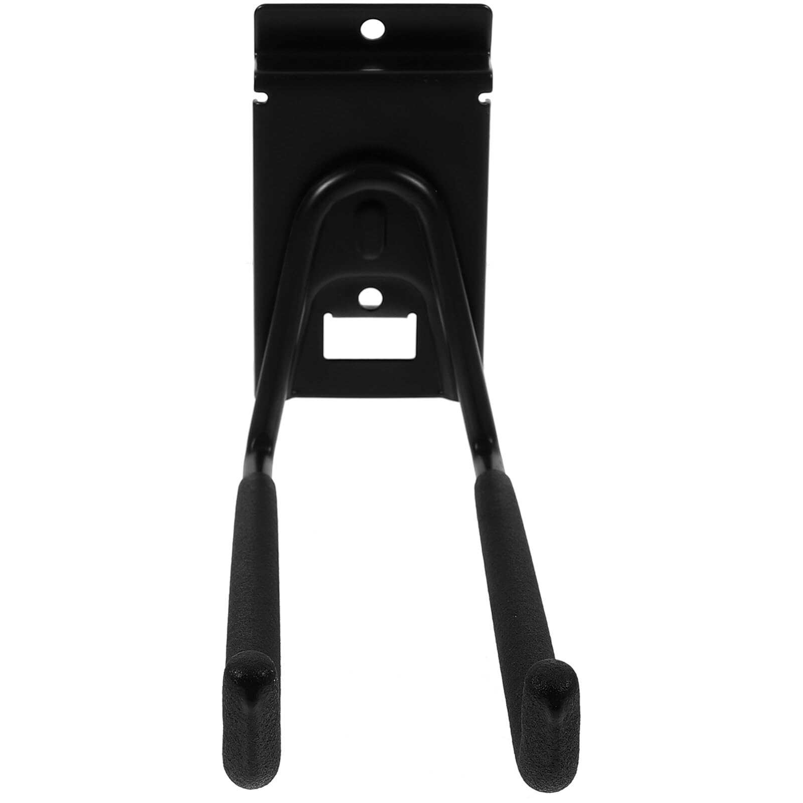 POPETPOP Gancio in Ferro Nero Heavy-duty da 8 Pollici per Garage e Giardino, per Stoccaggio e Organizzazione, Resistente e Pratico per Uso Domestico