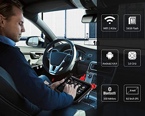 XTOOL X100 PAD2 OBDII Diagnostic Tool Four System Auto Key Programmer Free Update Car ABS/SRS/EPB/Oil Reset/SAS Not Support Truck