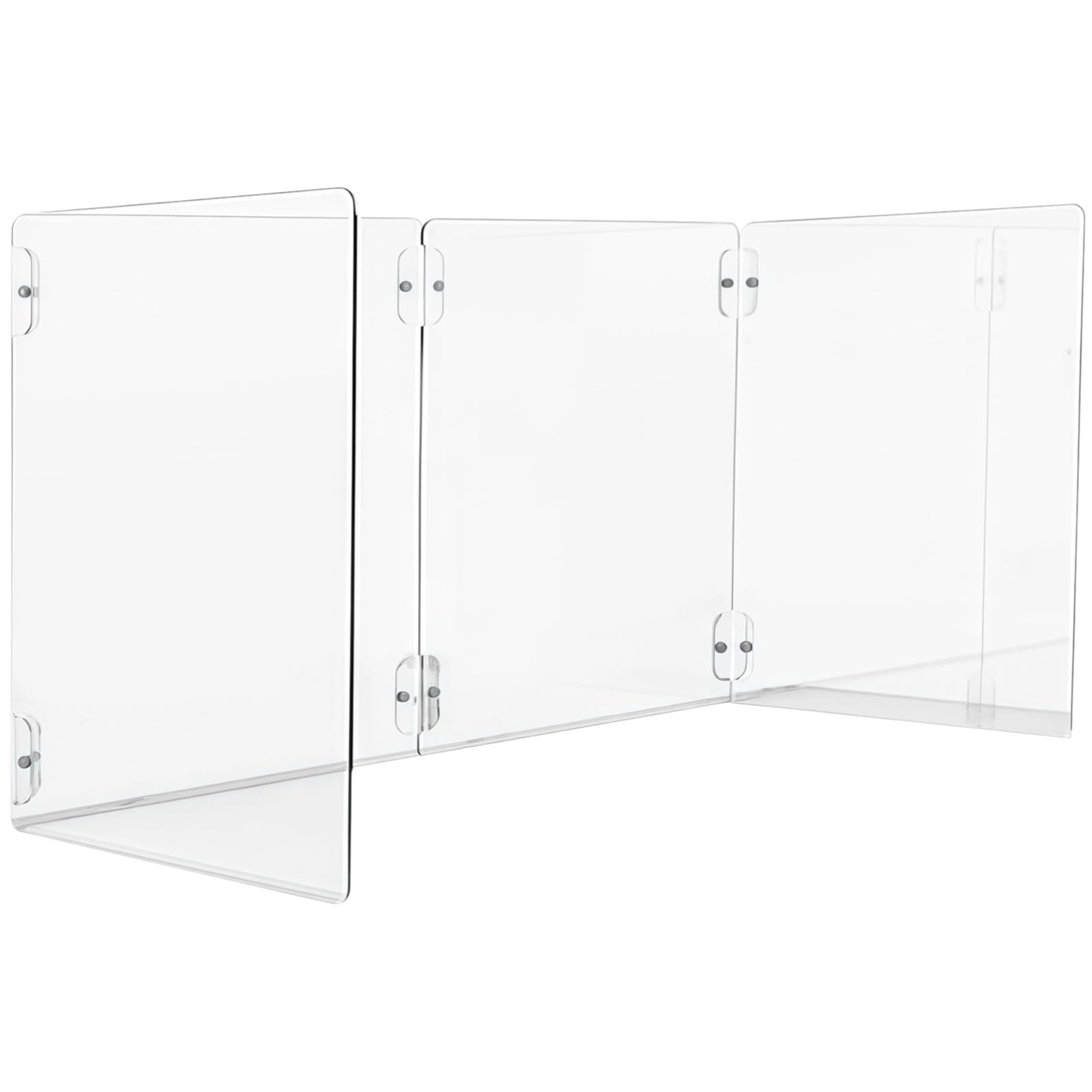 Acryl-Spritzschutz, 4 Stück, Herd-Kochschutz, hitzebeständig, Induktionskochfeld-Schutzhülle, einfache Montage und Lagerung, transparentes Design, verschiedene Herdarten passen
