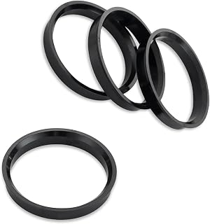 ijuicy 4 PCS Hub Centric Rings, 60.1mm ID to 73.1mm OD Wheel Hub Centric Rings, Polycarbonate Plastic Ring Hub, Compatible with 60.1mm Vehicle Hubs and 73.1mm Wheel Centerbore