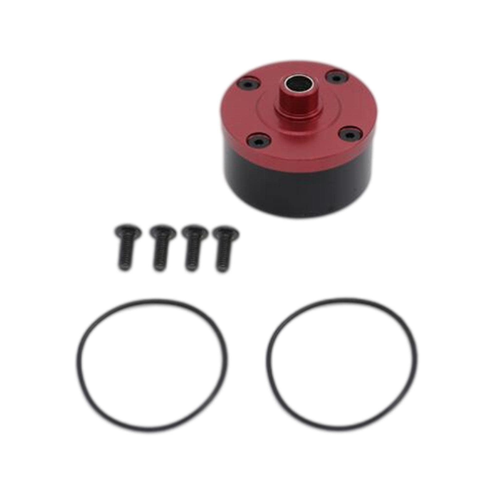 UJEAVETTE® 1/7 Differential Case for Arrma1 6S Karton Senton Outcast Talion Black Red