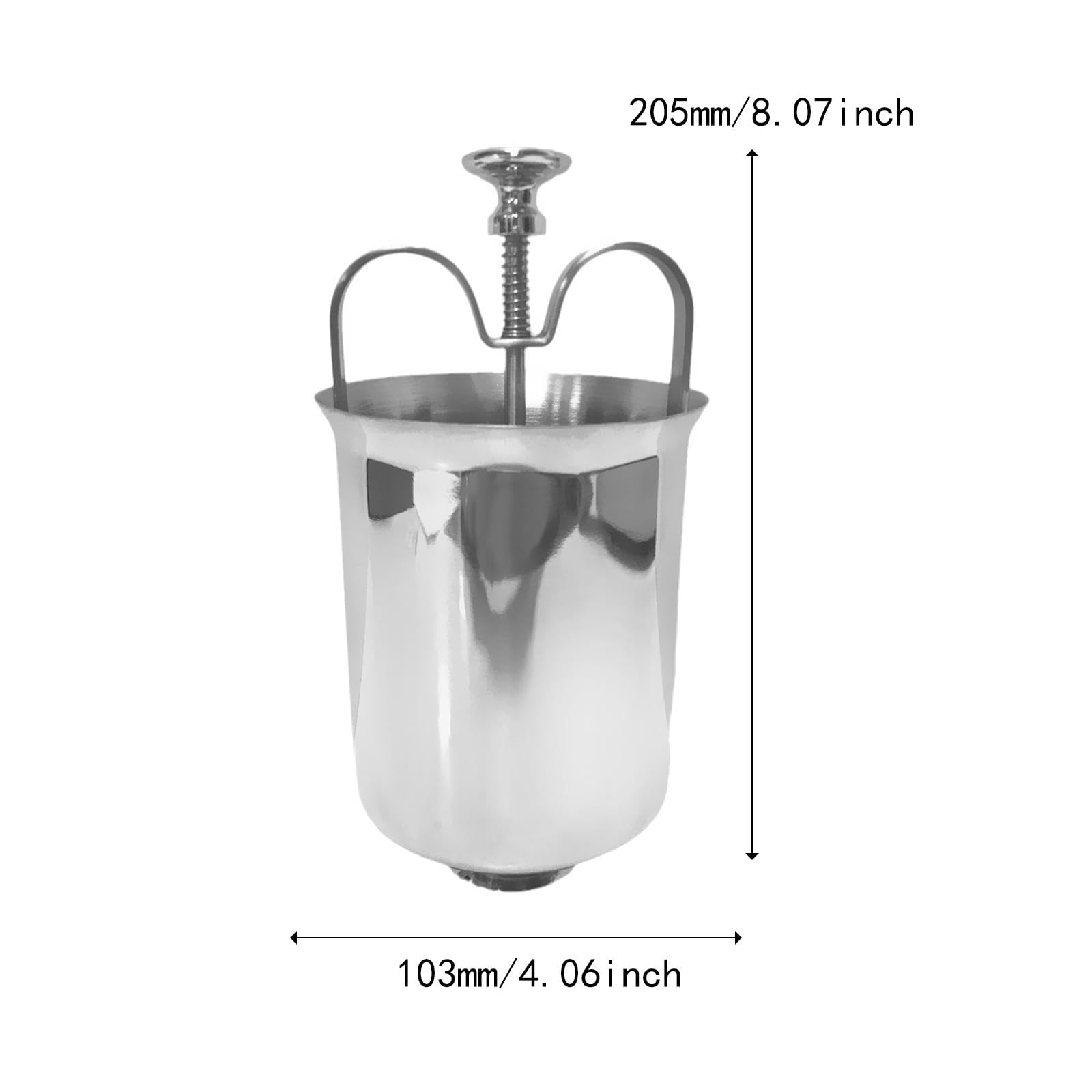 Sharplace Donut Maker Herramienta Manual para Donuts Máquina de Repostería Dispensador de de Acero Inoxidable Utensilio para Hornear Adecuado para
