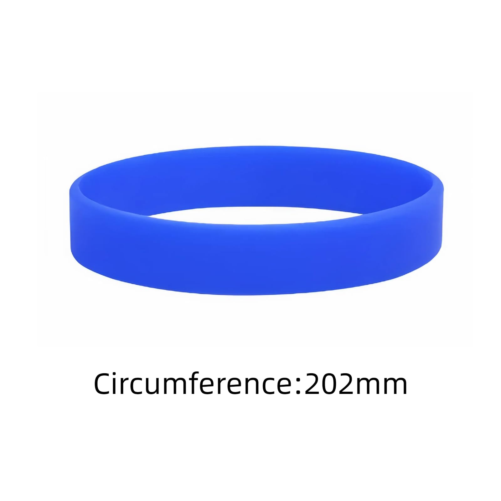 20Pcs Pink Silicone Wristbands,Elastic rubber Bracelets,Silicone Bracelets,Sports Rubber Bracelets for Events - Image 2
