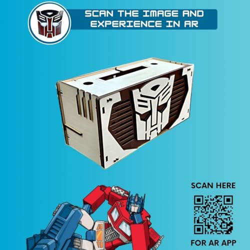Image of Transformer Acoustic Speaker DIY Kit | Build, Learn & Play | STEM Toy for Kids Age 6+ | Sound Learning Kit with Transformers Design | Fun Educational Game