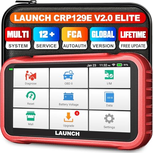 Launch CRP129E V2.0 OBD2 Scanner Diagnostic Tool, 2026 New...