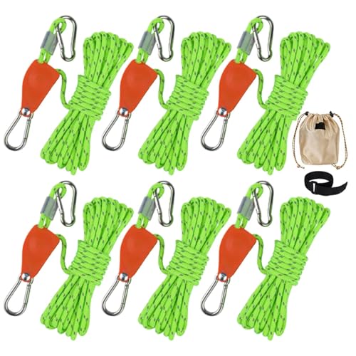 Tendeur corde camping pour canopy, kayak et bâche d'ombrage