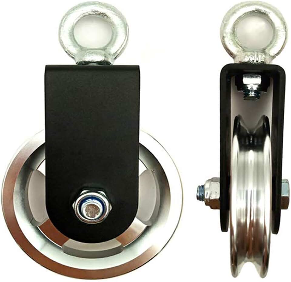 Carrucola In Ghisa Per Sollevamento - Diametro 12cm, Per Edilizia E Pozzi - Foto 10