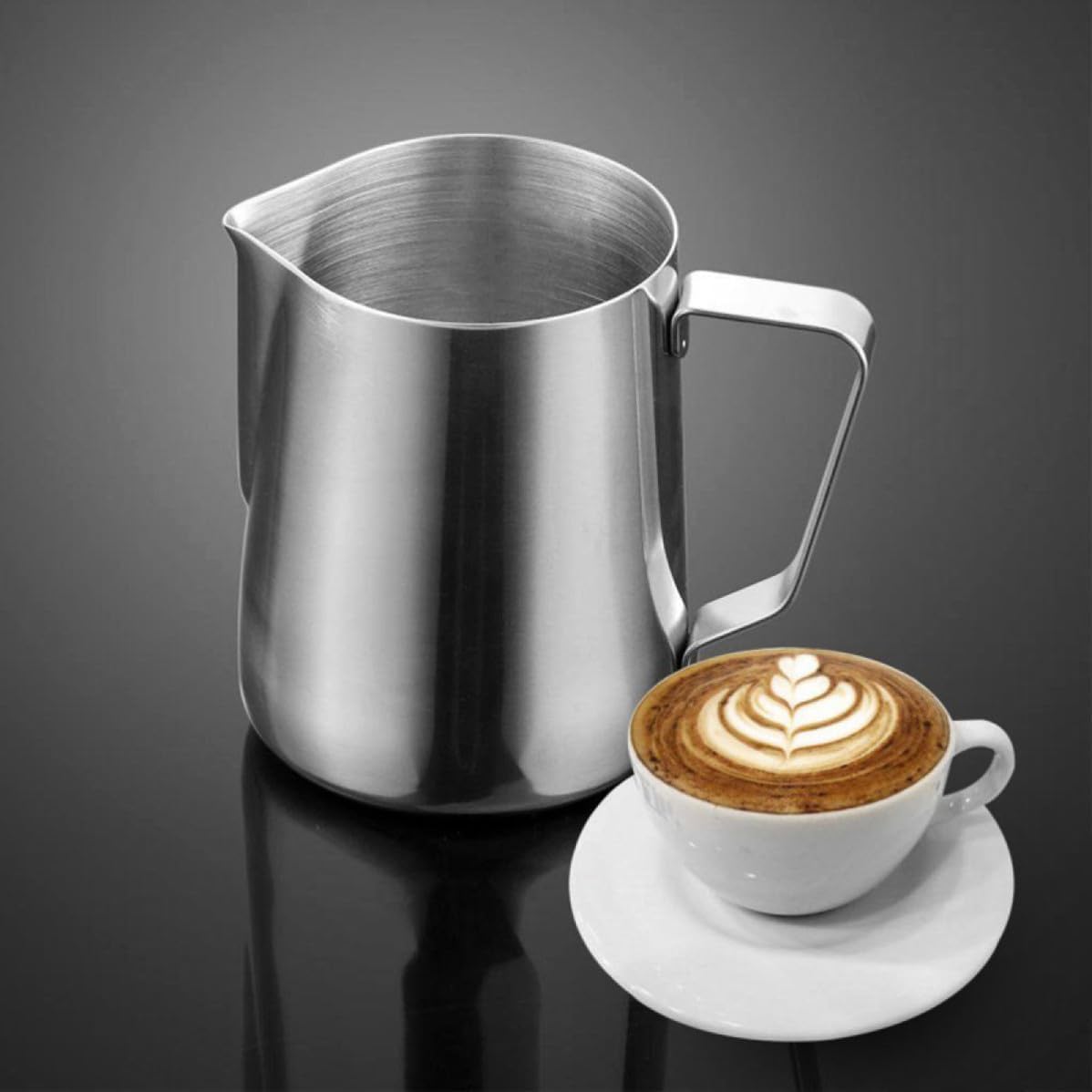 Ml Stainless Steel Milk Pour Cup for Latte Art Practice