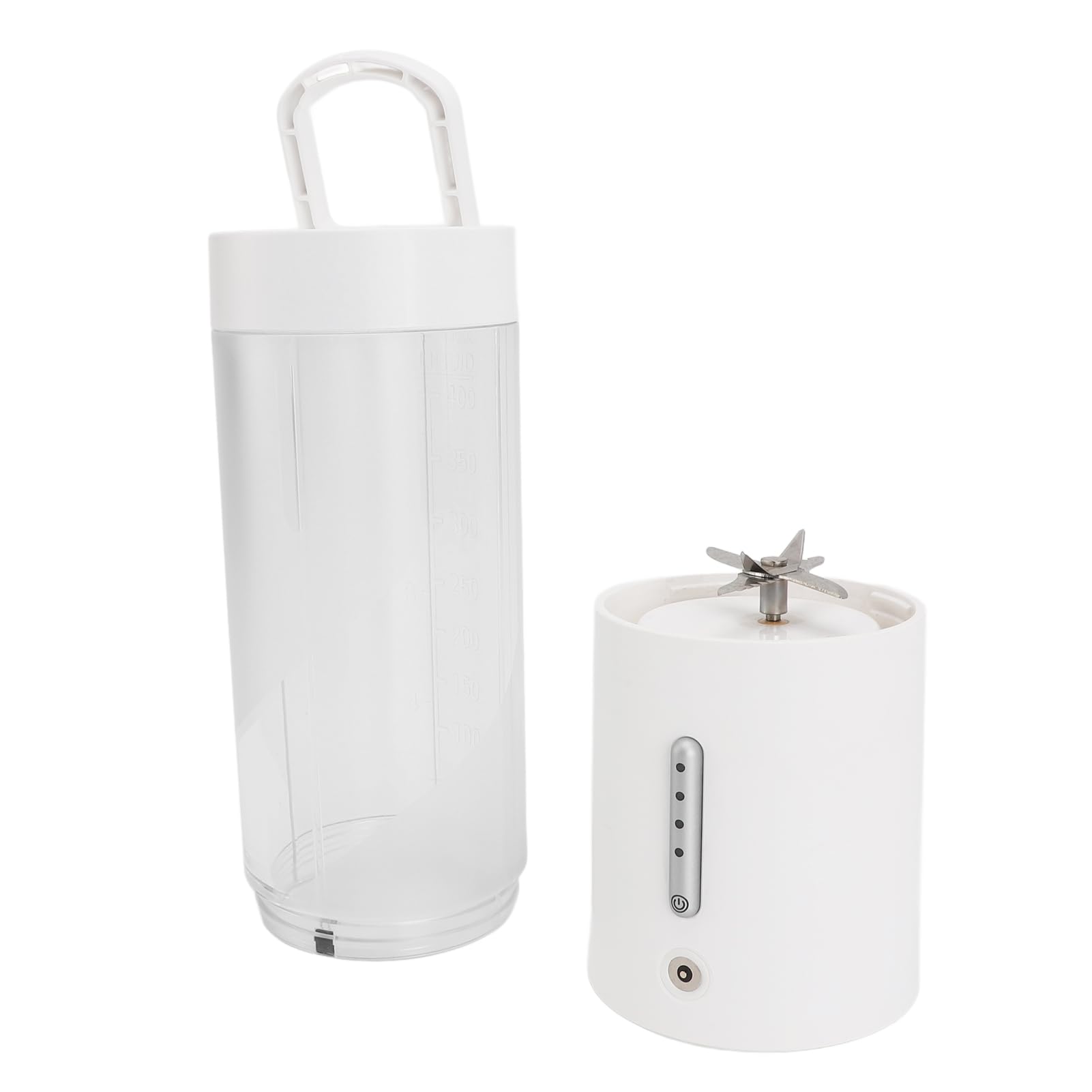 Batidora Portátil Mini Batidora Eléctrica Recargable por USB 6 Cuchillas 450 Ml 20000 RPM con Batería de 4000 MAh para Batidos Jugos Batidos de Proteínas