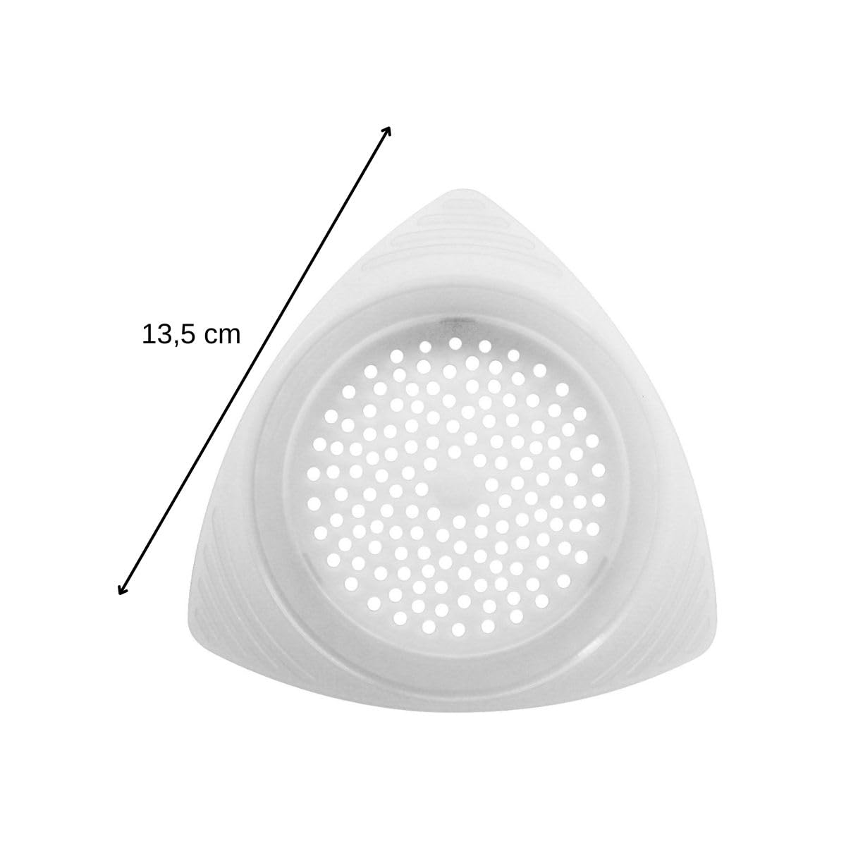 Fackelmann Colador-Escurridor Latas Conserva, polipropileno, color blanco, 1 ud.
