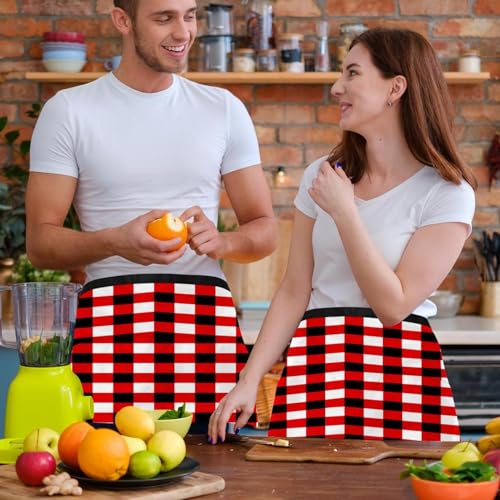 Demi-tablier de cuisine avec poches pour ranger vos ustensiles de chef - 6