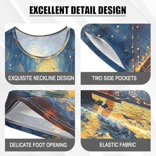 senya Short Sleeve Pajamas Sets Summer Cotton Sleepwear Golden Starry4