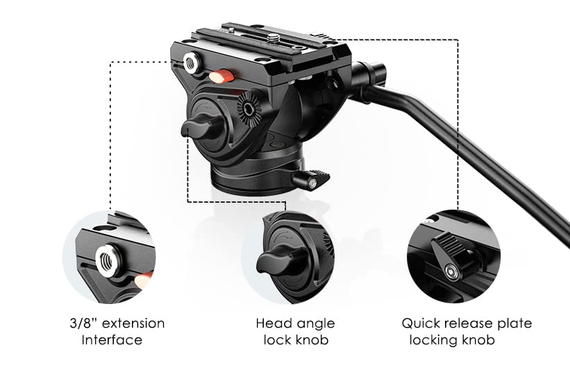 Heavy Duty 72 Tripod For Nikon Canon Sony Olympus Fujifilm...