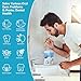 TUREWELL Water Dental Flosser for Teeth/Braces, Water Teeth Cleaner 8 Jet Tips and 10 Pressure Levels, 600ML Large Water Tank Oral Irrigator for Family(White)