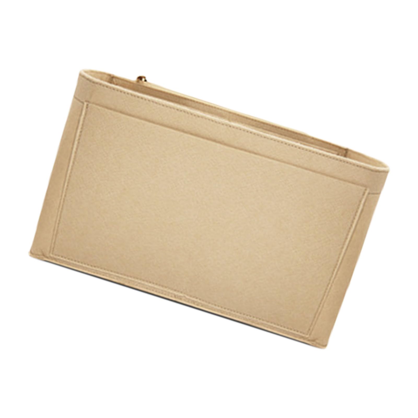 Nucelit Felt Zippers Storage Bag Multi Functional Organizers Felt Compartment Liner Bag for Travel Home Essential Stationery Organizers with Zippers