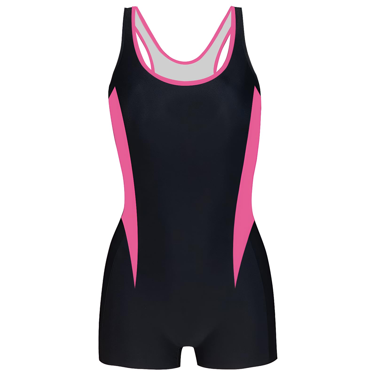 Maillot De Bain Femme Gainant Ventre Plat Coussinets Amovibles Dos Nu