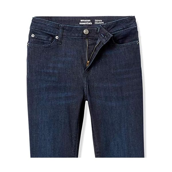 Amazon-Essentials-Womens-Mid-Rise-Skinny-Jean Amazon Essentials Women's Skinny Jean, Dark Wash, 14 Short