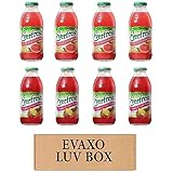 LUV BOX- variety Everfresh Juice 16 oz. pack of 8 , Everfresh Ruby Red Grapefruit , Everfresh...