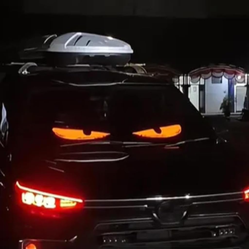 Occhi LED Per Camion - Display Flessibile Programmabile, Luci Diavolo Auto, Impermeabile IP65 - Foto 3