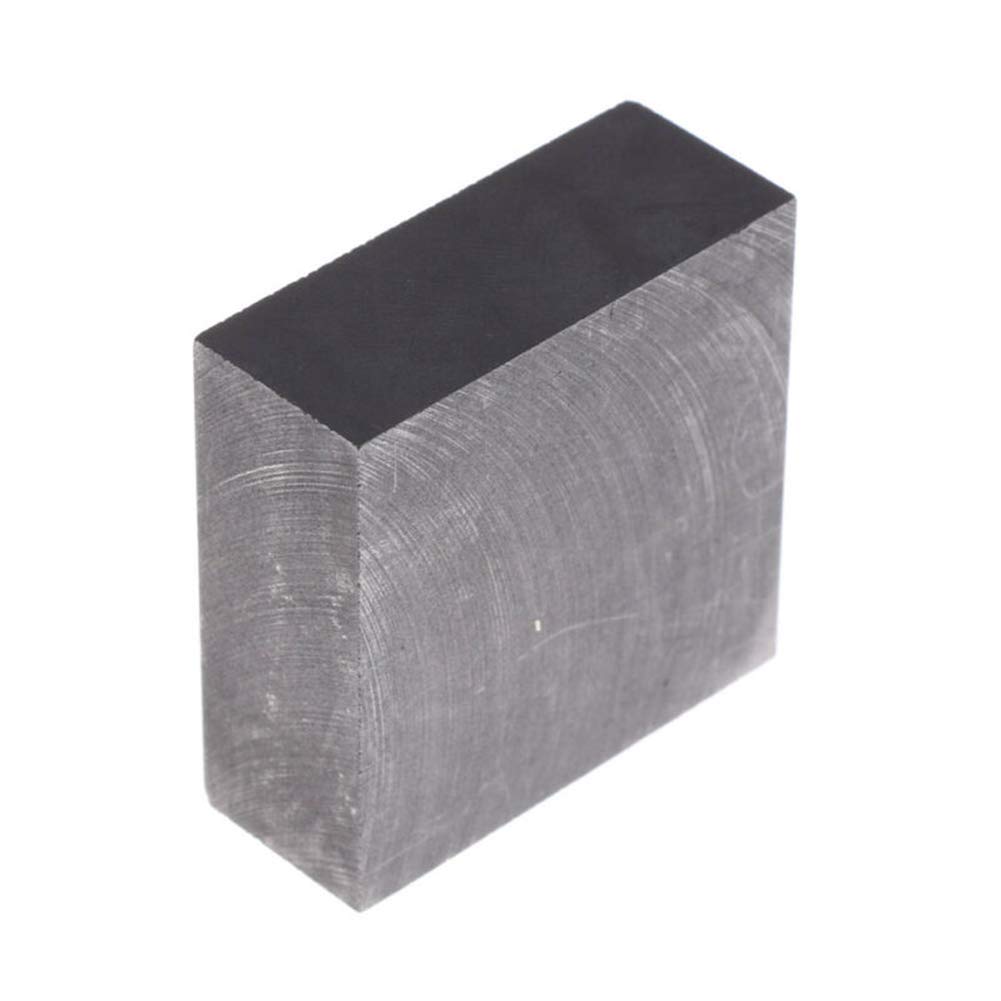 Feuille Vierge de Moule de Plaque D'Électrode de Graphite de Bloc de Lingot de Graphite de Haute Pureté, 100X100X10Mm/100 * 100 * 50Mm