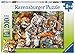 Ravensburger - Big Cat Nap - 200 Piece Jigsaw Puzzle - Stunning Imagery of The Worlds Feline Apex Predators - Lions, Tigers & More - Premium Quality - Ideal Gift - Screen-Free Fun - Children Ages 8+