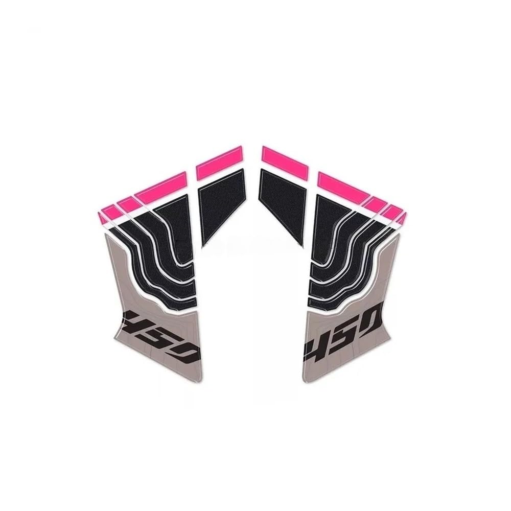 Motorbike Tank Pads Motorcycle Tank Pad Protection Stickers Anti-Scratch Decal Sticker Accessories for 450MT 2024