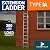 Louisville, AE2232, Extension Ladder, Aluminum, 32 Ft, Ia