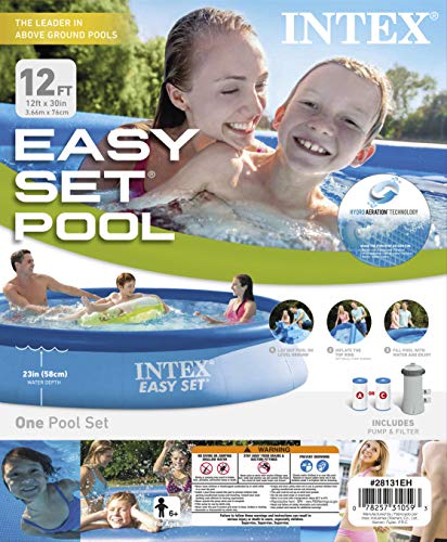 Intex 12ft X 30in Easy Set Pool Set with Filter Pump