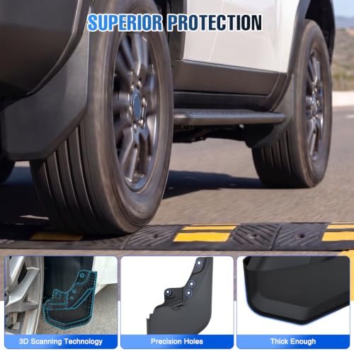 Image of Nilight Mud Flaps Splash Guards for Toyota Land Cruiser Prado 2020-2026