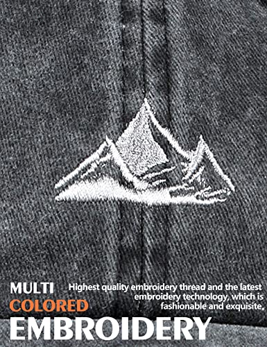 Image of Dad Hat Baseball Cap Unisex Outdoor Unstructured Washed Soft Cotton Mountain Hat