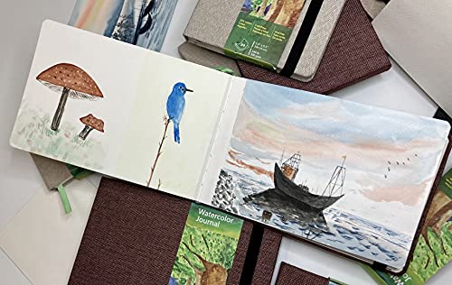 Blocco da disegno quadrato ad acquerello, 300 g