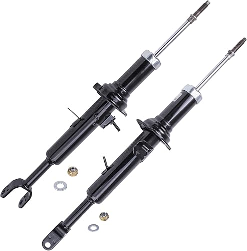 Miniatura 121 de Detroit Axle - Amortiguadores traseros para Chevrolet Equinox GMC Terrain Pontiac Torrent Saturn Vue Suzuki XL-7, 2 Amortiguadores traseros