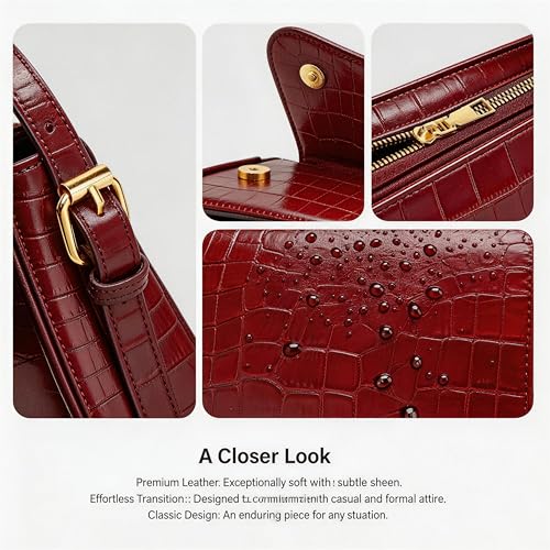Image of Amszke Shoulder Bag for Women Y2K Crossbody Purse PU Leather Underarm Handbag 2 Adjustable Strap for Daily Commute Travel