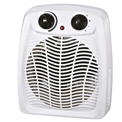 calefactor thulos Thulos Calefactor Estufa Termoventilador portatil 1000-2000W Termostato Regulable. Protección contra sobrecalentamiento. Función de Aire frío.