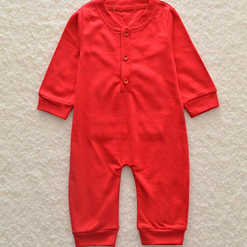 KESYOO MacacÃ£o de BebÃª Natal MacacÃ£o Infantil AlgodÃ£o BebÃª MacacÃ£o de Uma PeÃ§a MacacÃ£o RecÃ©